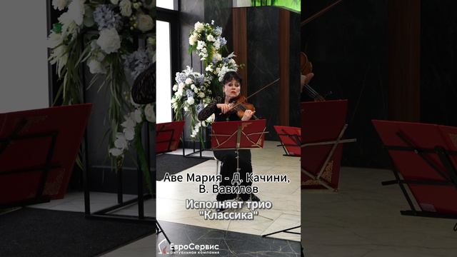 Трио "Классика": Аве Мария - Качини, Вавилов. смотреть онлайн