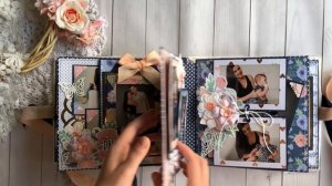 Скрапбукинг: семейный альбом с pop up элементами / Scrapbooking: Family pop up album