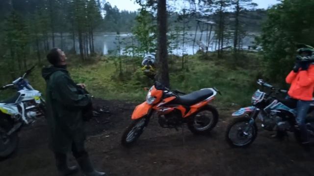 Regulmoto 150 SEVEN MEDALIST Первый прохват на питбайке, купил джерси и мотоштаны на Алиэкспресс:)