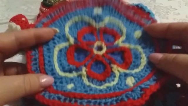 Вязание из остатков пряжи смотреть онлайн