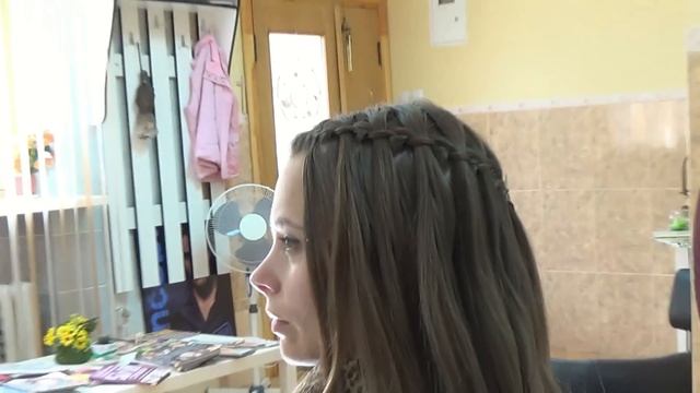 Прическа Водопад смотреть онлайн