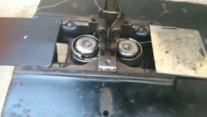 Швейная машина Зингер старинная двухигольная. Класс 72W12. США. SINGER