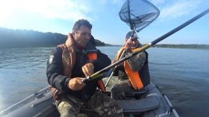 Рыбалка на хариуса с женами на Казачинских порогах часть 2