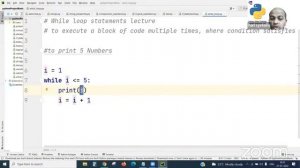 Free Python Coding Class 11 - Python Programming - How to write While Loop in Python - Harisystems