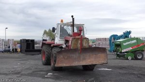 Б/у трактор ХТЗ Т-150К с отвалом и манипулятором || Продажа и Трейд Ин от АгроСпецТехники 2018