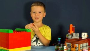 Алмазный Стив. Игрушки Лего Майнкрафт 2015 - на русском языке. Плей До