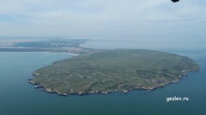 Крым, мыс Казантип, поселок Щёлкино, с высоты птичьего полета, видео с квадрокоптера.