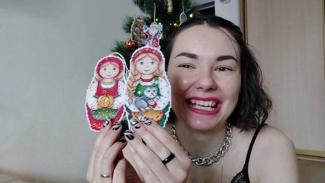 Вышивальные итоги 2021. 18 финишей! Выполнила годовой план??? смотреть онлайн