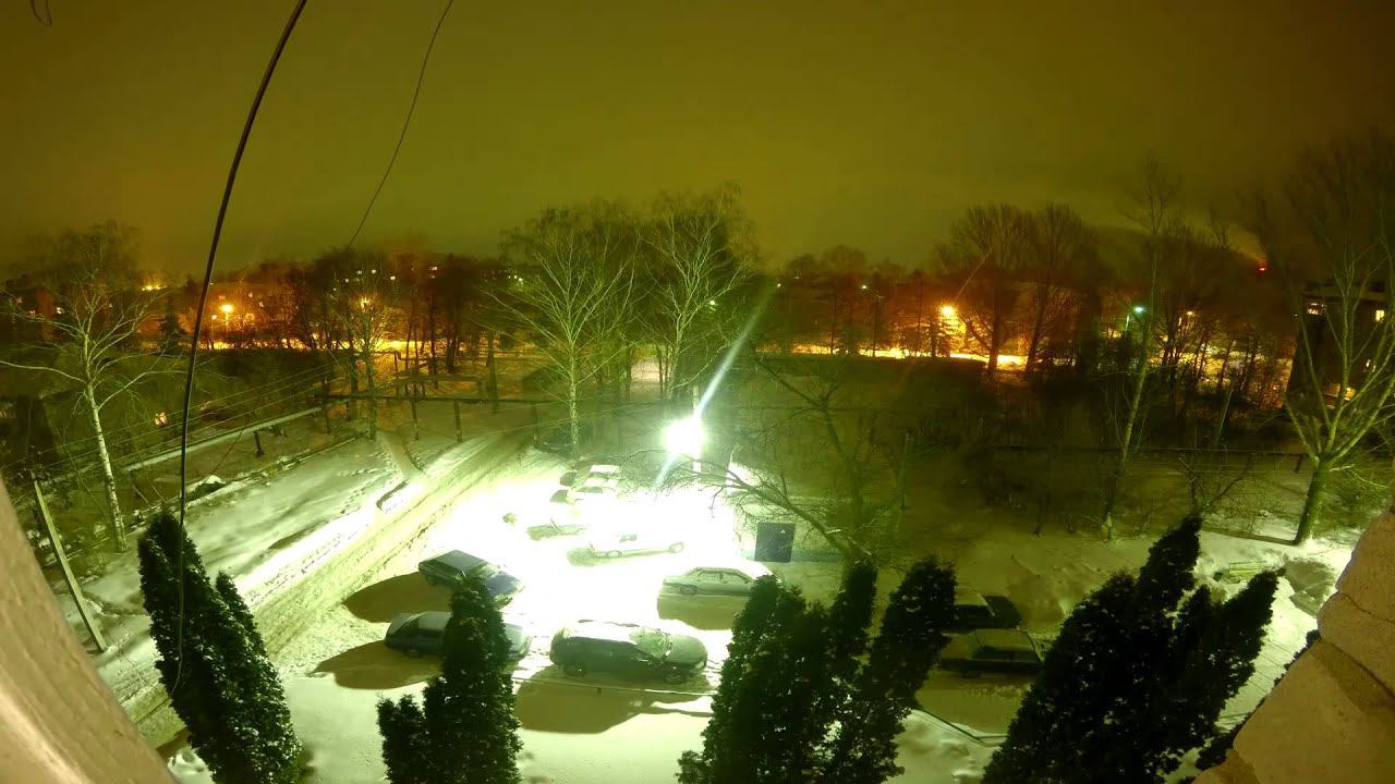 GoPro: Night TimeLapse. Ночной таймлапс