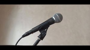 Микрофон Shure SM58-LCE - запись голоса