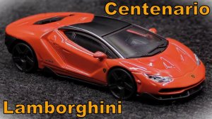 Lamborghini Centenario Модель машины Масштаб 1:43 bburago Мини-копия автомобиля