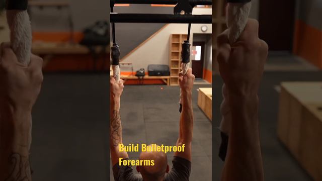 Forearm Building Grip Exercises: Towel Pull Ups