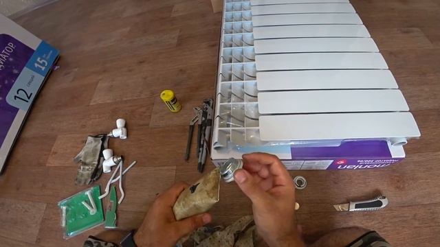 Сборка радиатора отопления своими руками. Золотыми ручками ? смотреть онлайн