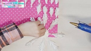 Как сделать СНЕЖИНКУ из ватных палочек / COTTON SWABS SNOWFLAKES