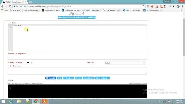 Python Tutorial for Beginners 25 - lambda and map functions in python | anonymous function in pytho