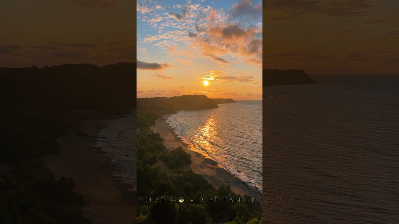 Закат на Балтийском море #балтийскоеморе #balticsea #закат #sunset