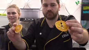 Мастер-класс по сушке яблок в дегидраторе L'equip D-Cube на выставке ВегМарт 2018