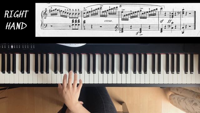 Kuhlau: “Allegro”, from Sonatina in C op.20 | slow demo with metronome + hands separately смотреть онлайн