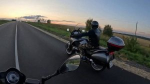 Катаемся на мотоциклах Honda Hornet 600 и Honda Deauville NT 700