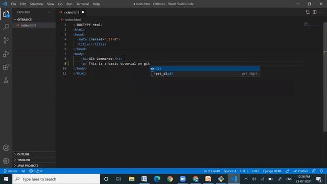 Git Commands | Part-2 | Git Basics | Git tutorial | Git commit command | Git status command | Githu