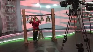 Съемки интервью Фронтового Звонаря Доброго на 1м Крымском