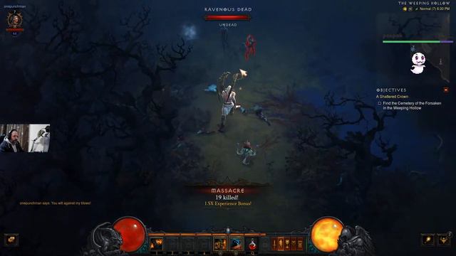 Diablo III re-visit 12 new champion hard mod !!!!!