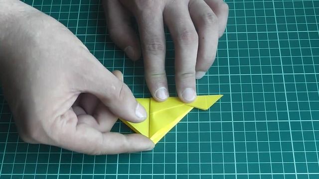Оригами птица Как сделать птицу из бумаги Бумажная птица // Origami paper bird