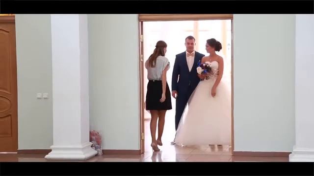Видео-съемка свадьбы в ЗАГСе Лизы и Сергея