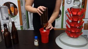 Устройство для мойки и ополаскивания бутылок SPIN и сушка на 45 бутылок