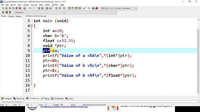 What is Void Pointer ? | Embedded C Interview Questions
