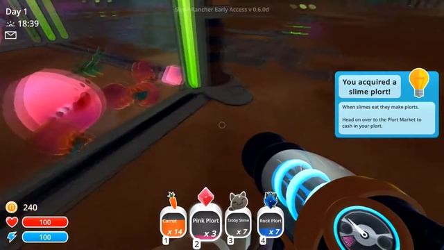 Слайм Ранчер летсплей #1 | Первые шаги | ( Slime Rancher let's play ) смотреть онлайн