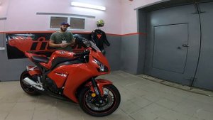 Купили мотоцикл Honda CBR 1000rr клиенту!