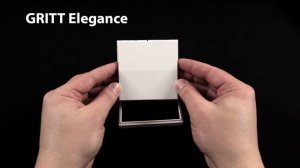 Беспроводной кинетический выключатель GRITT Elegance Arctic одноклавишный