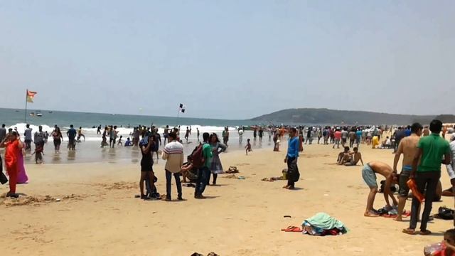 Пляж Калангут. Выходной. Calangute Beach