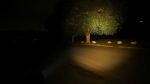 ArmyTek Viking Pro Tactical Flashlight Beamshots (2050 Lumens, Warm color temp, 284m)
