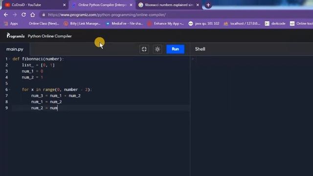 Create an Application to define a Fibonacci Number from Other Integer Using Python- #9pythonproject