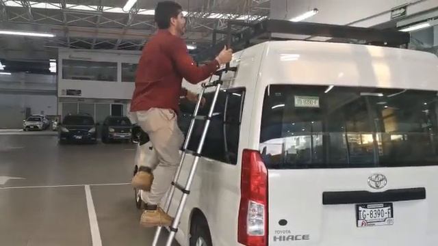 Canastilla para TOYOTA HIACE 2020 смотреть онлайн