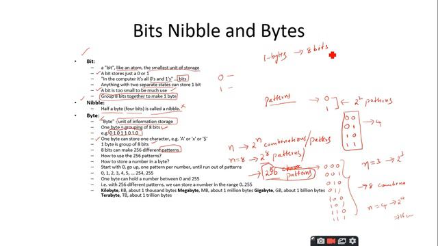 Lecture 3: Bits Nibble Bytes Patterns and ASCII Code смотреть онлайн