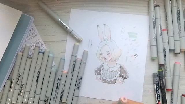 Рисуем маркерами Sketchmarker