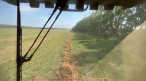 Комбайн полесье-1218 и полесье 812 молотят рыжик