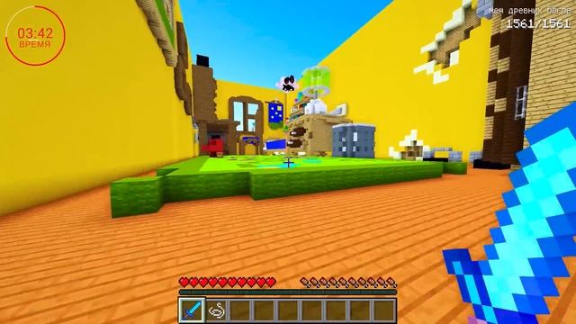 ТОЛСТЯКИ ИГРАЮТ В ПРЯТКИ В МИРЕ в МАЙНКРАФТ ДЕВУШКА НУБ И ПРО ВИДЕО ТРОЛИНГ MINECRAFT смотреть онлайн