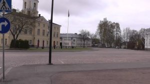 Главная площадь в Хамина, Финляндия. Hamina, Finland.