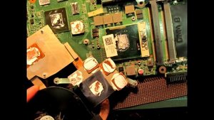 Модификация системы охлаждения ноутбука Dell Inspiron 5110 + реставрация корпуса