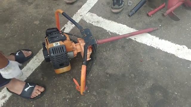 Учимся заводить мотобур смотреть онлайн