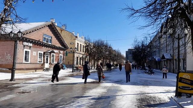 Гатчина. Соборная улица (30.03.2023)