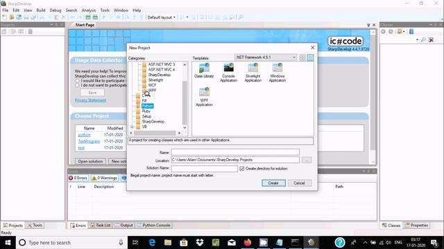 How to Run Python Program in SharpDevelop смотреть онлайн