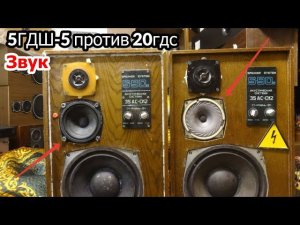 5гдш-5 как замена среднечастотника в с90. Звучание