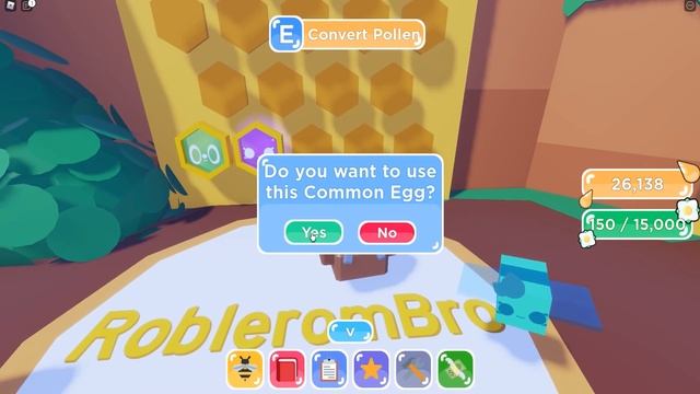 СЕКРЕТНАЯ ПЧЕЛА РОБЛЕРОМ СОБРАЛА МНЕ  999,999 МЕДА! ROBLOX The Bees History