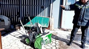 Снегоуборщик RED VERG. Обзор и честный отзыв.