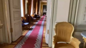 Москва. Центральный Дом учёных. Зимний сад - столовая. Белый рояль. Малахитовый зал.